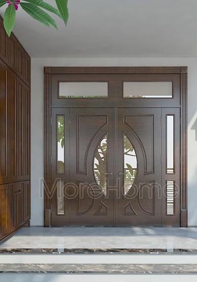 Cửa gỗ tự nhiên - CG001